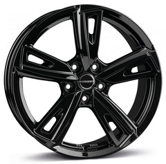 Borbet BU1 black glossy Alufelge 6.5x16 Zoll ET45 LK 5x100 ML57.06
