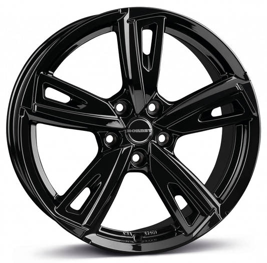 Borbet BU1 Black Glossy Alufelge 7.5x17 Zoll ET50 LK 5x114.3 ML72.5