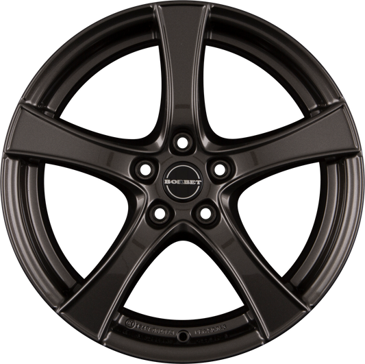 Borbet F2 Mistral Anthracite Glossy Alufelge 6x16 Zoll ET48 LK 5x112 ML57.1