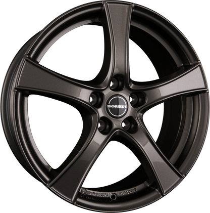 Borbet F2 Mistral Anthracite Glossy Alufelge 6x16 Zoll ET48 LK 5x112 ML57.1 – Bild 2