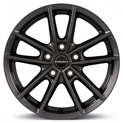 Borbet W mistral anthracite glossy 6.5x16 ET48 - LK5/112 ML57.1
