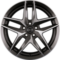 Borbet Z Mistral Anthracite Glossy Polished Alufelge 8x19 Zoll ET38 LK 5x112 ML66.6