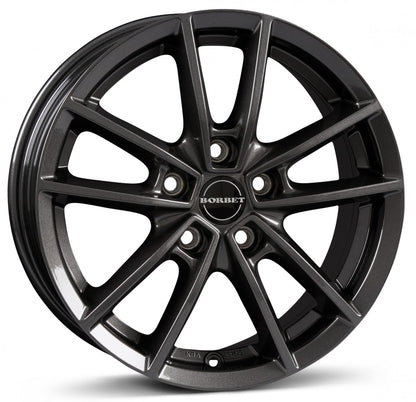 Borbet W mistral anthracite glossy 7x17 ET44 - LK5/112 ML66.5