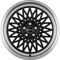 Borbet B Black Rim Polished Alufelge 8x17 Zoll ET30 LK 5x112 ML66.6