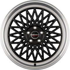 Borbet B Black Rim Polished Alufelge 8x17 Zoll ET30 LK 5x112 ML66.6