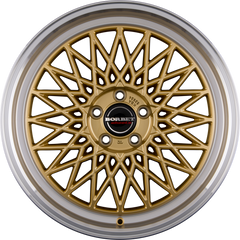 Borbet B Gold Rim Polished Alufelge 8.5x20 Zoll ET45 LK 5x112 ML66.6