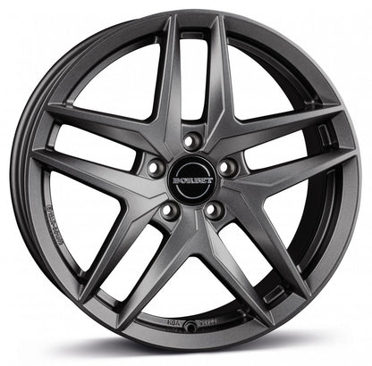 Borbet Z dark grey matt 7x17 ET48.5 - LK5/112 ML66.5