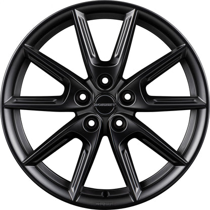 Borbet LX18 black matt 8x18 ET40 - LK5/114.3 ML72.5