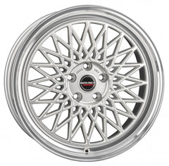 Borbet B Silver Rim Polished Alufelge 8x18 Zoll ET30 LK 5x112 ML66.6