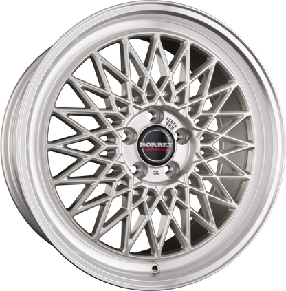 Borbet B Silver Rim Polished Alufelge 8x18 Zoll ET30 LK 5x112 ML66.6 – Bild 6