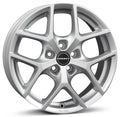 Borbet Y crystal silver 6.5x16 ET43 - LK5/112 ML57.1