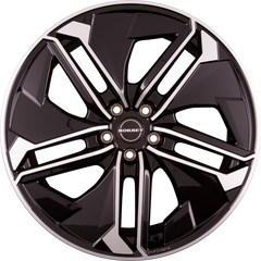 Borbet TX Black Polished Glossy Alufelge 9x20 Zoll ET45 LK 5x120 ML65.1