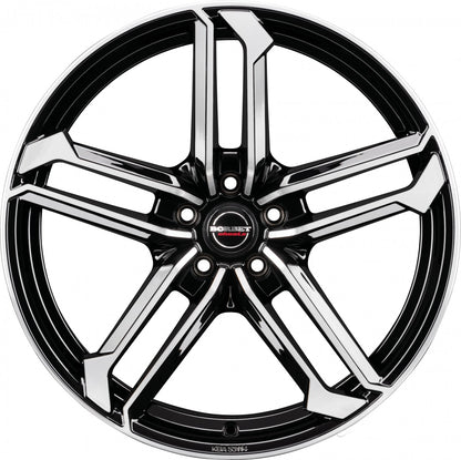 Borbet ATX black polished glossy 8x19 ET50 - LK5/114.3 ML72.5