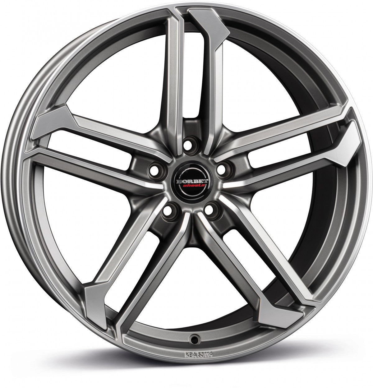 Borbet ATX graphite polished matt 8x19 ET50 - LK5/114.3 ML72.5