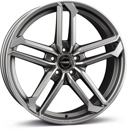 Borbet ATX graphite polished matt 8x19 ET50 - LK5/114.3 ML72.5