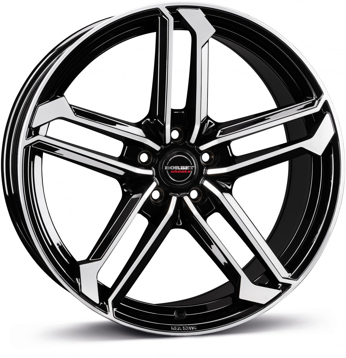 Borbet ATX black polished glossy 8.5x19 ET25 - LK5/112 ML66.5