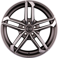 Borbet Atx Graphite Polished Matt Alufelge 8.5x20 Zoll ET35 LK 5x112 ML66.6