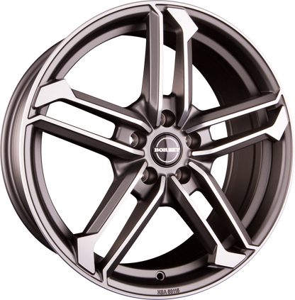 Borbet Atx Graphite Polished Matt Alufelge 8.5x20 Zoll ET35 LK 5x112 ML66.6 – Bild 2