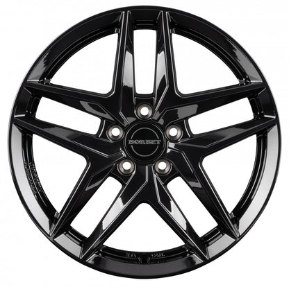 Borbet Z black glossy 8.5x20 ET30 - LK5/112 ML66.5