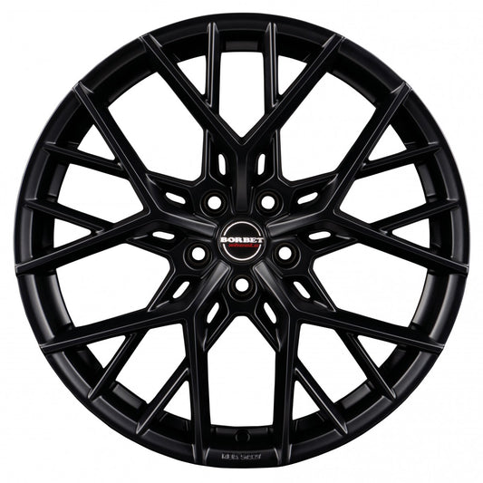 Borbet BY black matt 11x23 ET32 - LK5/120 ML72.6