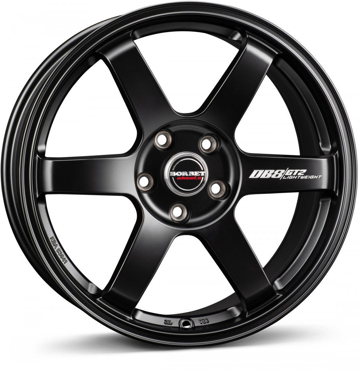 Borbet DB8GT2 black matt 8.5x18 ET35 - LK5/100 ML64.1
