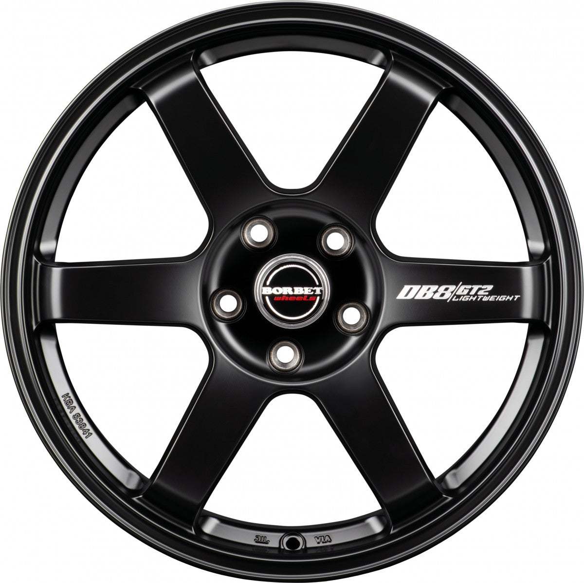 Borbet DB8GT2 black matt 8.5x18 ET35 - LK5/100 ML64.1