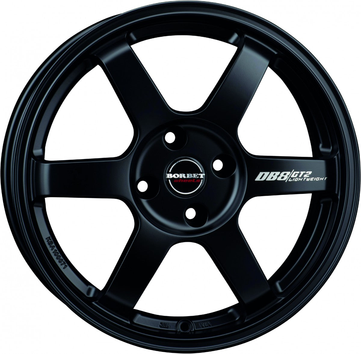 Borbet DB8GT2 black matt 8.5x18 ET40 - LK5/112 ML72.5