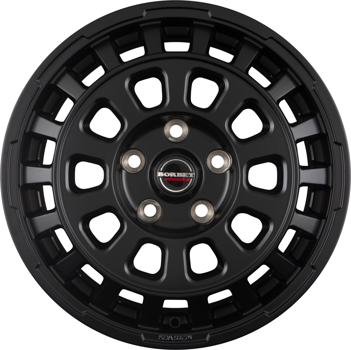 Borbet CW7 Black Matt Alufelge 7.5x18 Zoll ET45 LK 6x114.3 ML66.1