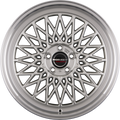 Borbet B Silver Rim Polished Alufelge 7x17 Zoll ET38 LK 4x108 ML63.4