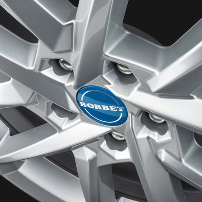 Borbet N crystal silver 8x18 ET40 - LK5/114.3 ML72.5