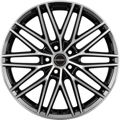Borbet BS5 black polished 8x19 ET44 - LK5/112 ML57.1