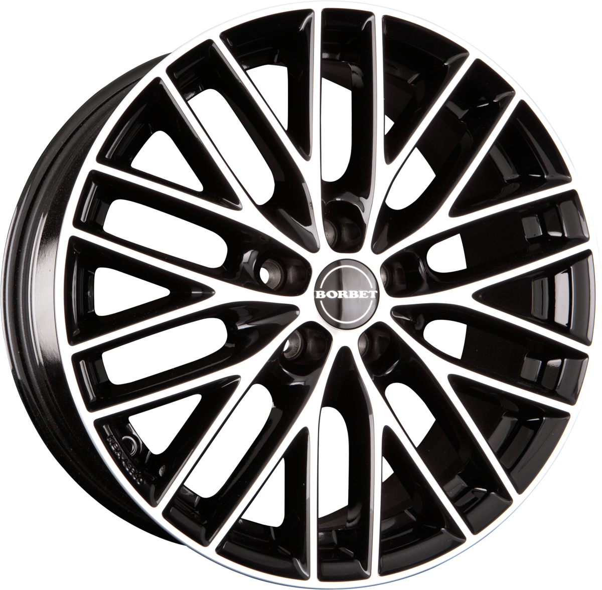 Borbet BS5 Black Polished Alufelge 8x19 Zoll ET49 LK 5x112 ML66.6 – Bild 2