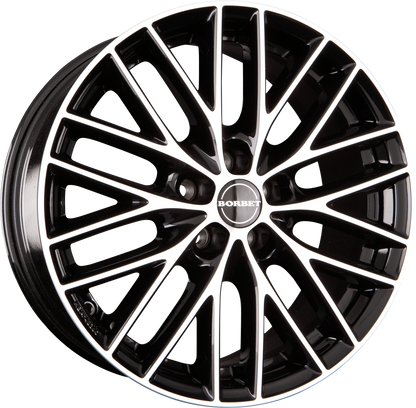 Borbet BS5 Black Polished Alufelge 8x19 Zoll ET49 LK 5x112 ML66.6 – Bild 2