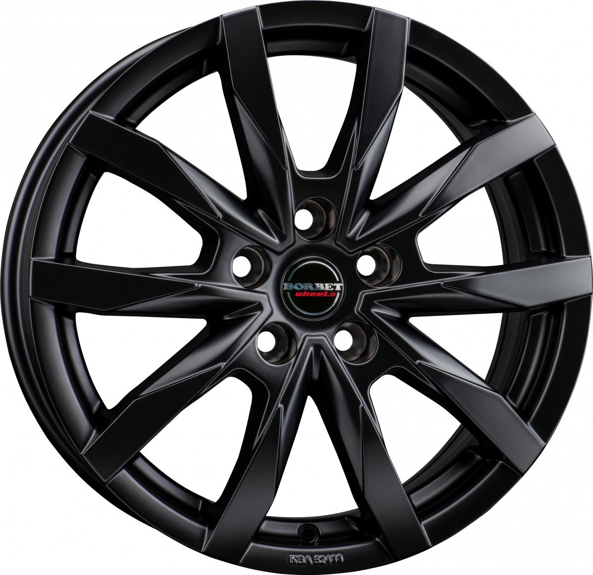 Borbet CW5 black matt 6.5x16 ET60 - LK5/160 ML65.1