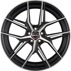 Borbet QX Black Polished Matt Alufelge 8x19 Zoll ET50 LK 5x112 ML57.1