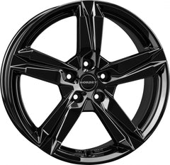 Borbet T10 black glossy Alufelge 6.5x16 Zoll ET40 LK 5x114.3 ML66.1