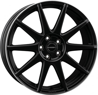 Borbet GTX black rim polished matt 8x19 ET50 - LK5/114.3 ML72.5