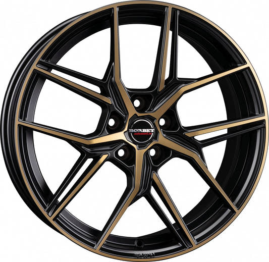Borbet QX black bronze matt 8x19 ET40 - LK5/112 ML66.5