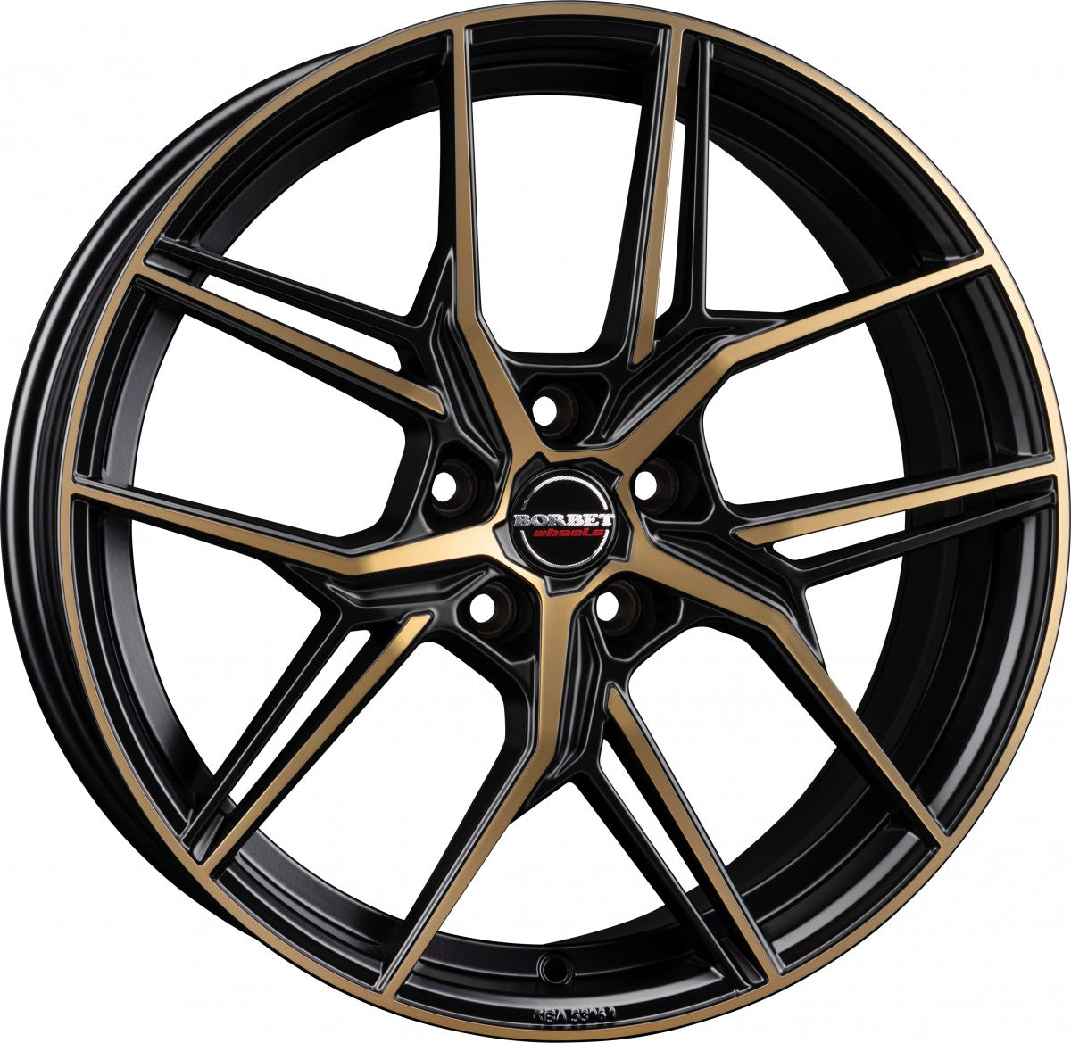 Borbet QX black bronze matt 8x19 ET44 - LK5/112 ML57.1
