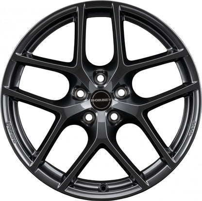 Borbet Y electric grey 9.5x19 ET45 - LK5/114.3 ML64.28