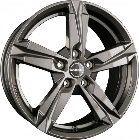 Borbet T10 mistral anthracite 7x17 ET42 - LK5/108 ML65.1