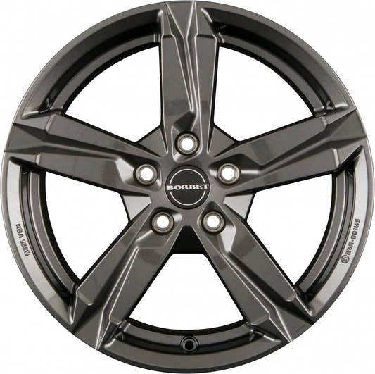 Borbet T10 mistral anthracite 7x17 ET42 - LK5/108 ML65.1
