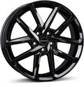 Borbet N black glossy Alufelge 7x17 Zoll ET37 LK 4x108 ML72.5