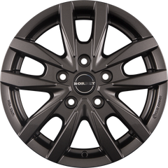 Borbet CW5 Mistral Anthracite Glossy Alufelge 7.5x18 Zoll ET53 LK 5x130 ML78.1