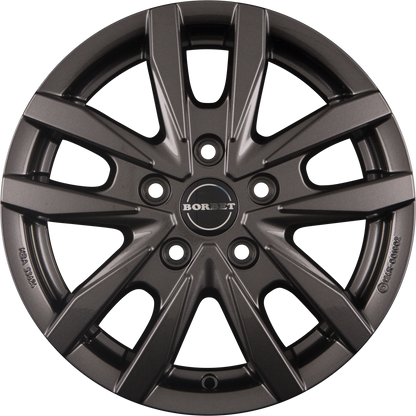 Borbet CW5 Mistral Anthracite Glossy Alufelge 7.5x18 Zoll ET53 LK 5x130 ML78.1