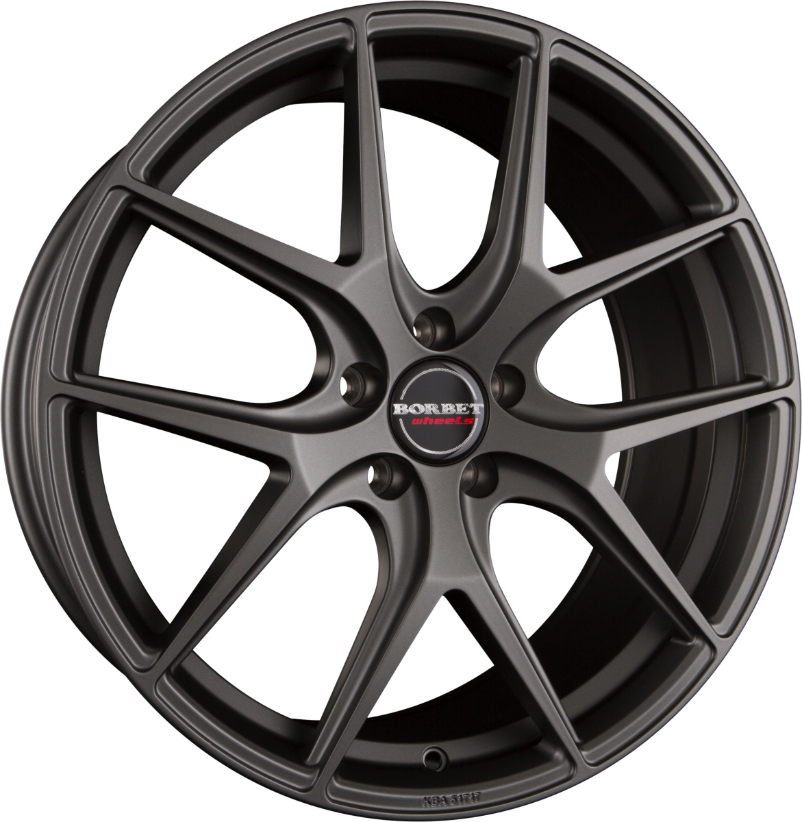 Borbet Y Titan Matt 20 Zoll Alufelge 9.5x20 Zoll ET35 LK 5x112 ML66.6 – Bild 2