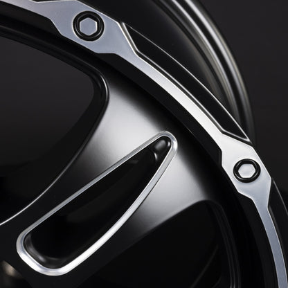 Borbet CW8 Black Rim Window Polished Matt Alufelge 8x18 Zoll ET30 LK 6x139.7 ML100.1 – Bild 4