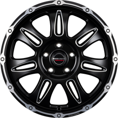 Borbet CW8 Black Rim Window Polished Matt Alufelge 8x18 Zoll ET45 LK 5x120 ML65.1