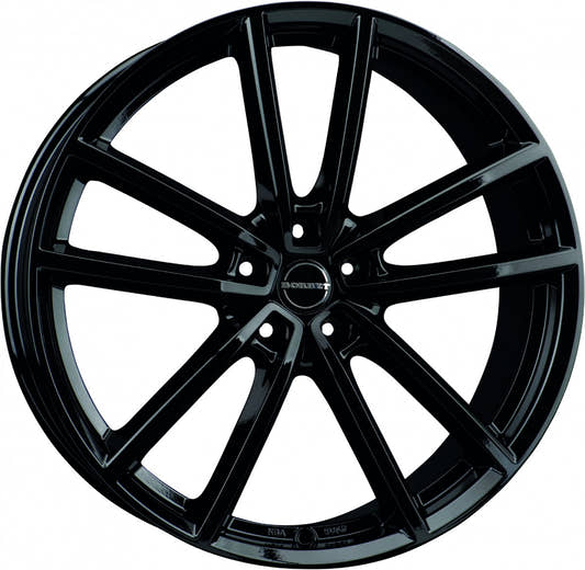 Borbet W black glossy Alufelge 8.5x21 Zoll ET40 LK 5x112 ML66.6