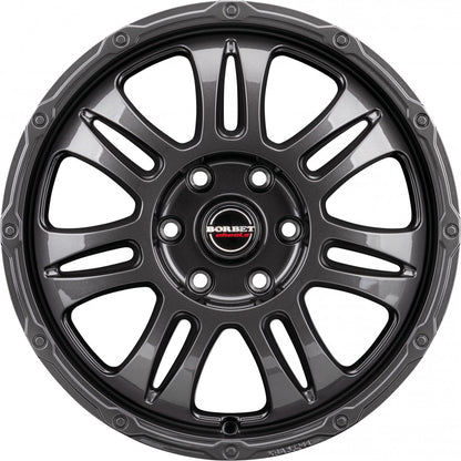 Borbet CW8 mistral antharicte glossy 8x18 ET48 - LK6/130 ML84.1